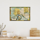 Poster Alaska Steamship Company (1936) Reproduction de ca (Cuisine)