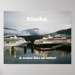 Poster Alaska, une croisière comme nulle autre.