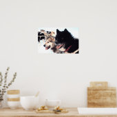 Poster Alaskan Husky Love (Cuisine)