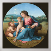 Poster Alba Madonna Raphael (Devant)