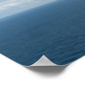 Poster Albatros des vents Océan infini (Coin)