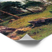 Poster Albert Bierstadt-Demi-Dôme à Yosemite (Coin)