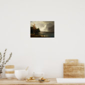 Poster Albert Bierstadt Estes Park Colorado Whyte's Lake (Cuisine)
