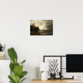 Poster Albert Bierstadt Estes Park Colorado Whyte's Lake (Bureau à domicile)