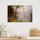 Poster Albert Bierstadt, Kerns River Valley California. (Cuisine)