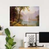Poster Albert Bierstadt, Kerns River Valley California. (Bureau à domicile)