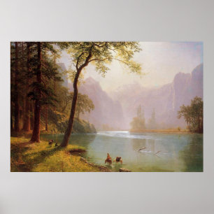 Poster Albert Bierstadt, Kerns River Valley California