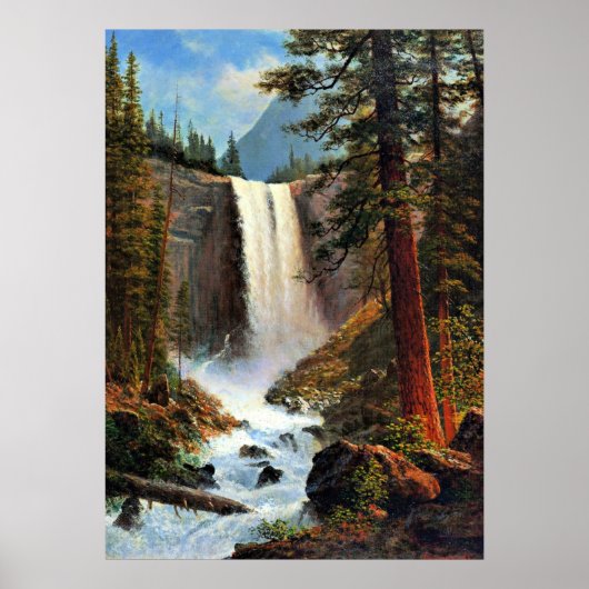 Poster Albert Bierstadt painting (Devant)
