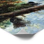 Poster Albert Bierstadt peinture, Chutes Vernales, (Coin)