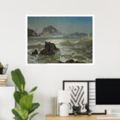 Poster Albert Bierstadt-Seal Rock, Californie (Bureau à domicile)