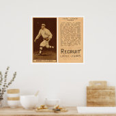 Poster Albert Chief Bender Baseball 1912 (Cuisine)