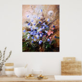 Poster Albert Dürer Lucas : Harebells et Centaury (Cuisine)