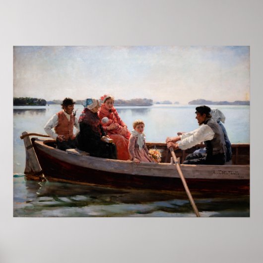 Poster Albert Edelfeel - Aller au baptême (Devant)