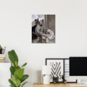Poster Albert Edelfeel - Jésus Laver les pieds des discip (Bureau à domicile)