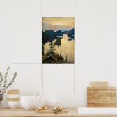 Poster Albert Edelfeel - Kaukola Ridge au coucher du sole (Cuisine)