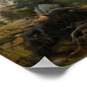 Poster Albert Edelfeel - Kaukola Ridge au coucher du sole (Coin)