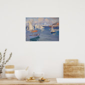 Poster Albert Edelfeel - Port d'Helsinki (Cuisine)
