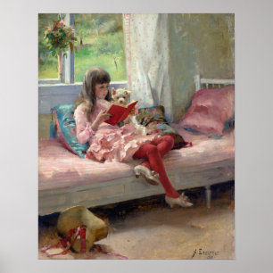 Poster Albert Edelfelt - Good Friends