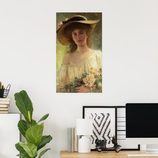 Poster Albert Lynch Éternel soleil CC0560 Romantique (Bureau à domicile)