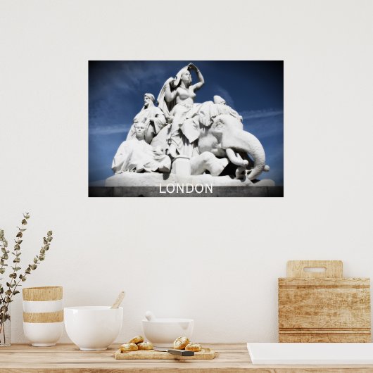 Poster Albert Memorial (Cuisine)