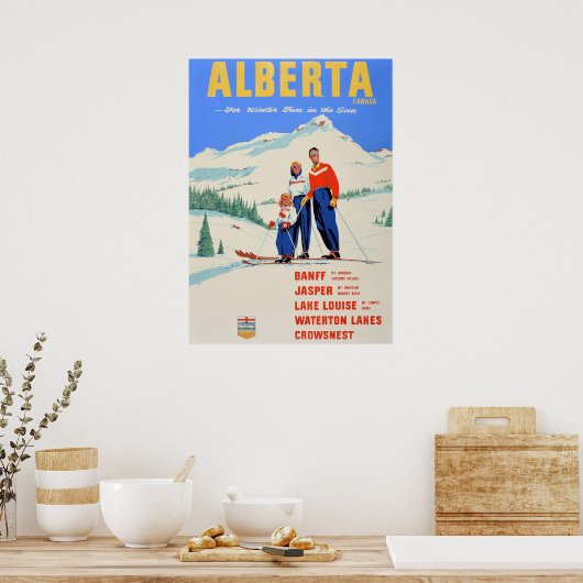 POSTER ALBERTA (Cuisine)
