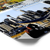 Poster Alberta - Canada - Mosaic - (Coin)