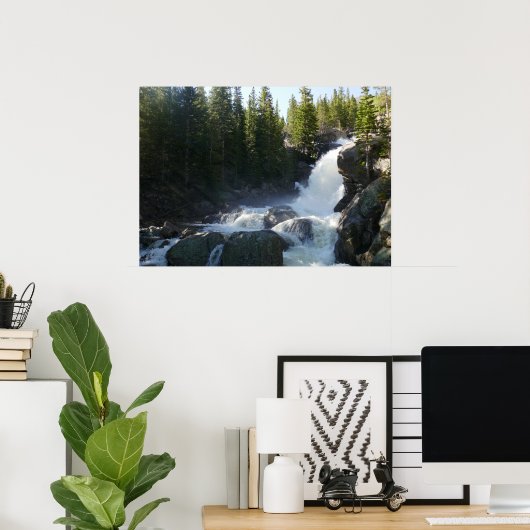 Poster Alberta Falls II (Bureau à domicile)