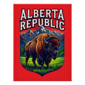 Poster Alberta Republic (Devant)