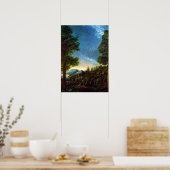 Poster Albrecht Altdorfer Paysage du Danube Regensburg (Cuisine)