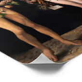 Poster Albrecht Durer - Adam Et Eve (Coin)