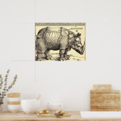 Poster Albrecht Durer Esquisse (Cuisine)