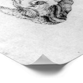 Poster Albrecht Durer Rhinoceros (Coin)
