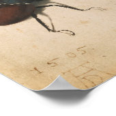Poster Albrecht Durer Stag Beetle Renaissance Art Vintage (Coin)
