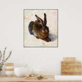 Poster Albrecht Durer Young Hare (Cuisine)