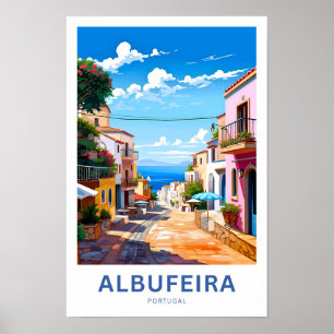 Poster Albufeira Portugal Travel Print