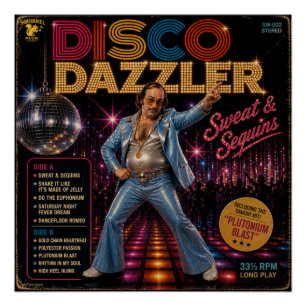 Poster Album Disco Dazzler