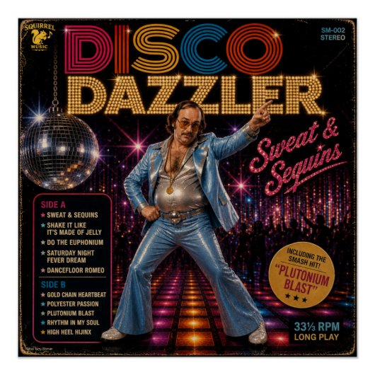 Poster Album Disco Dazzler (Devant)