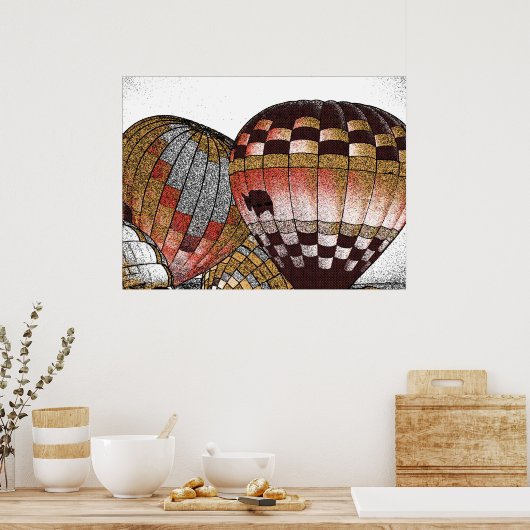 Poster Albuquerque Balloon Fiesta (Cuisine)