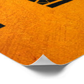 Poster Albuquerque New Mexico Gold Skyline (Coin)