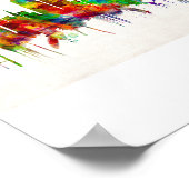 Poster Albuquerque New Mexico Skyline (Coin)