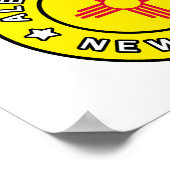 Poster Albuquerque Nouveau-Mexique (Coin)