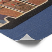 Poster Albuquerque, Nouveau-Mexique - Scènes de grandes l (Coin)