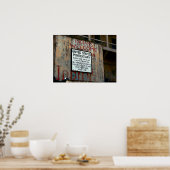 POSTER ALCATRAZ OCCUPÉ (Cuisine)