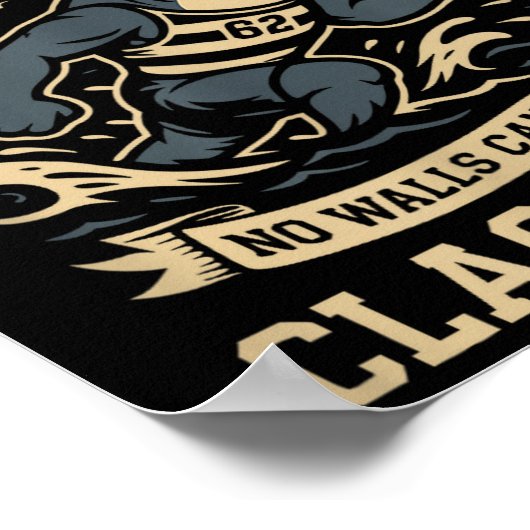 Poster Alcatraz Penitentiary Swim Team  (Coin)