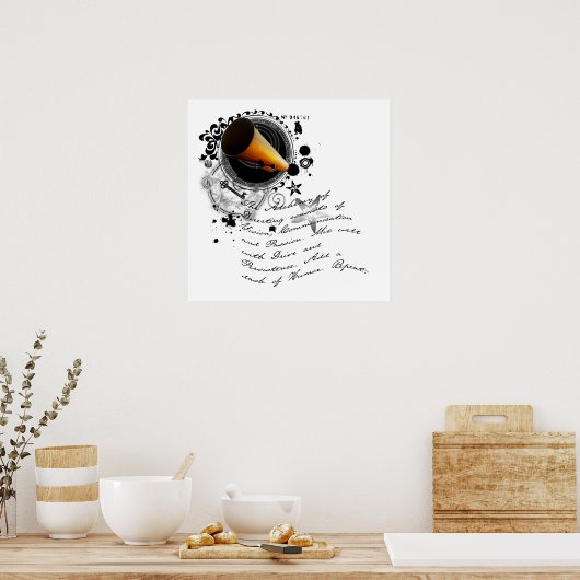 Poster Alchimie de direction (Cuisine)