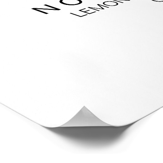 Poster Alcool Cocktail Bar Boissons Signal Mariage modifi (Coin)