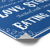 Poster Alcool parce qu'aucune histoire a commencé avec Sa (Coin)