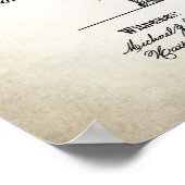 Poster Alcool toujours breveté (Coin)