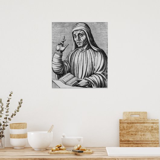 Poster Alcuin de York (Cuisine)