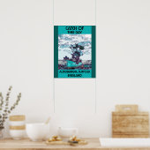 Poster Alderburgh Suffolk Beach (Cuisine)